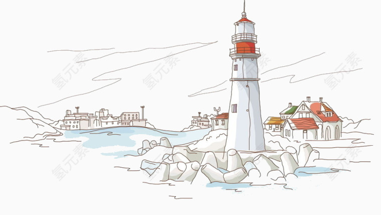 海边的风景