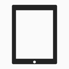 苹果装置iPad平板电脑技术设备的图标
