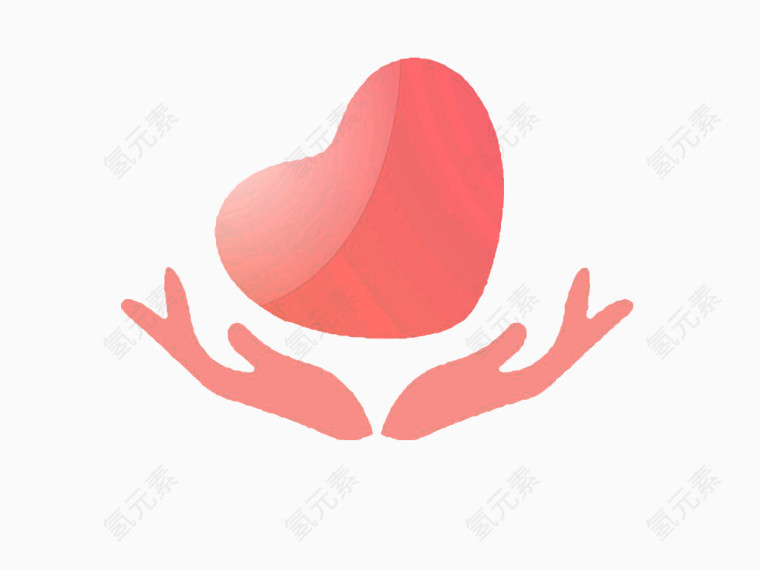 母亲节创意爱心