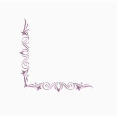 花纹边框