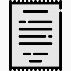 卡通手绘图标笔记本