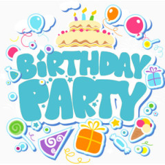 天蓝色的生日party