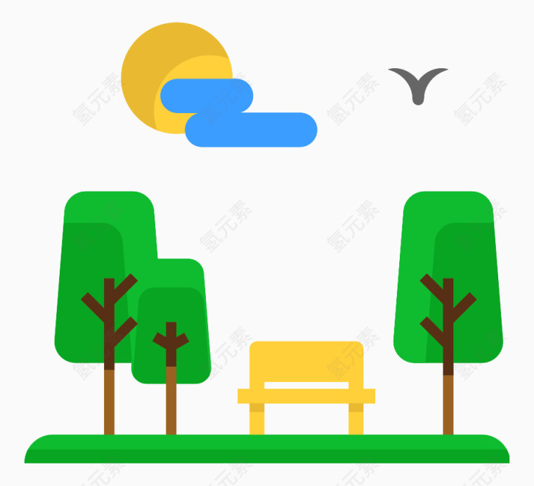 公园场景