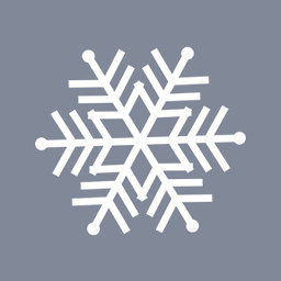 圣诞节雪花christmas-flat-icons