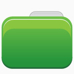 文件夹绿色乳白色- 2.0 -图标