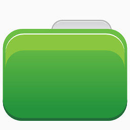 文件夹绿色乳白色- 2.0 -图标