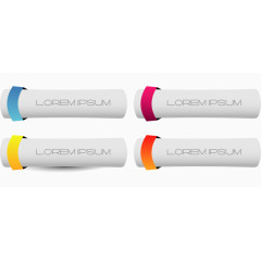 立体排版png免费素材矢量