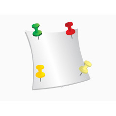 白纸写字矢量图