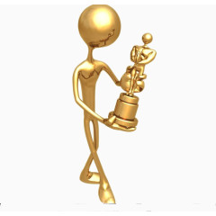 3D人物奖杯