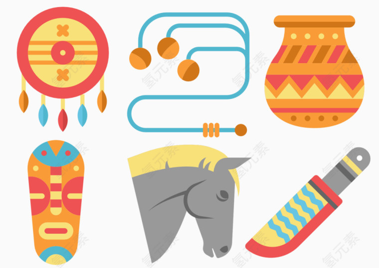 手绘卡通装饰元素