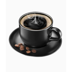 一杯香浓可口的咖啡