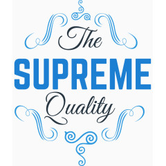 蓝色优质标签矢量素材