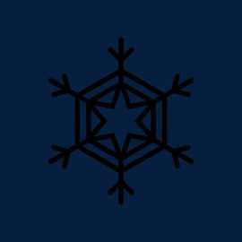 六个雪花snowflake-icons