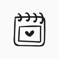 爱情日历图标