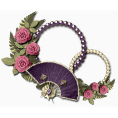 花卉边框图案ps花卉边框素材