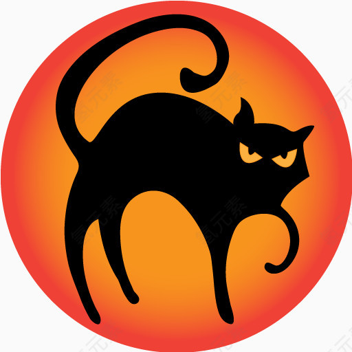 万圣节黑猫