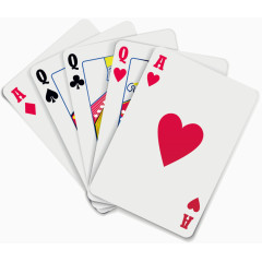 矢量卡片扑克牌