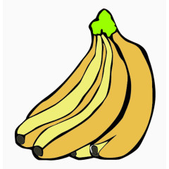 卡通香蕉