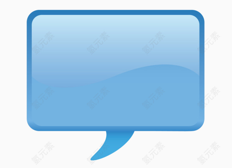 蓝色边框对话框