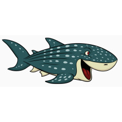 卡通鲨鱼