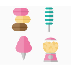 卡通扁平化矢量素材