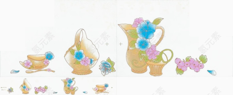茶具们臭美