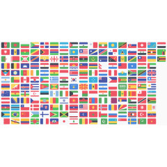 很多国家的国旗