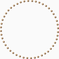 手绘项链项链剪影