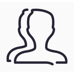 关于我们男客服图标