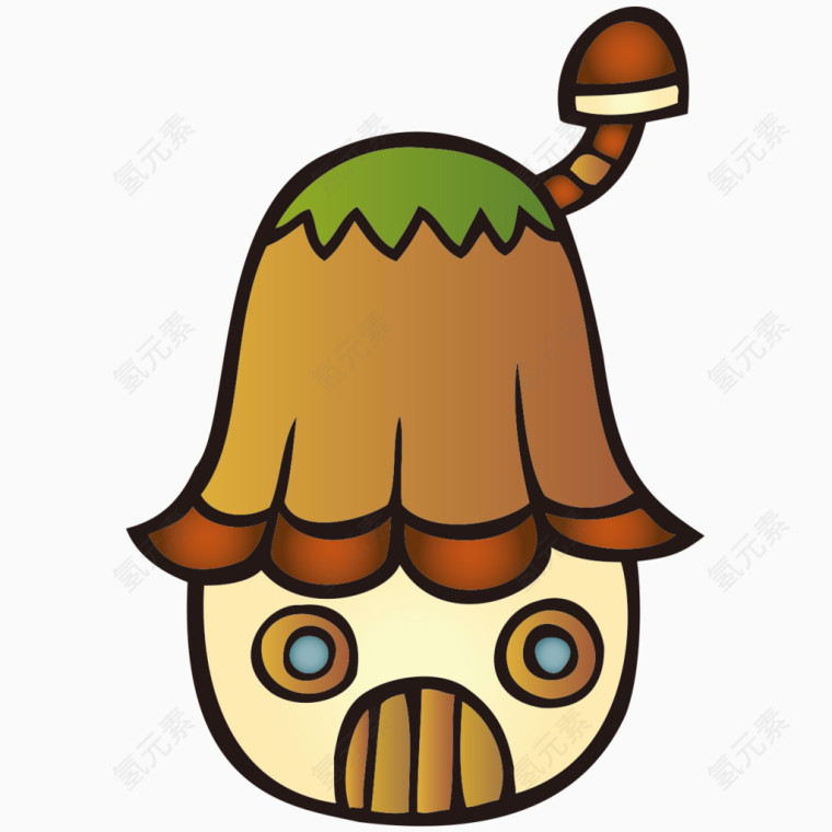 可爱手绘小房子