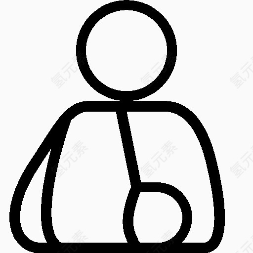 医疗三角带图标