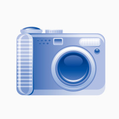 夏日元素卡通相机
