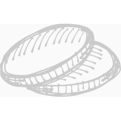 粉笔涂鸦风格一对手镯