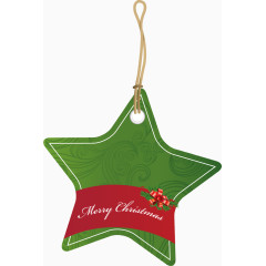 精致的圣诞节标签