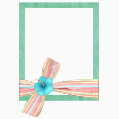 淡色系小清新边框