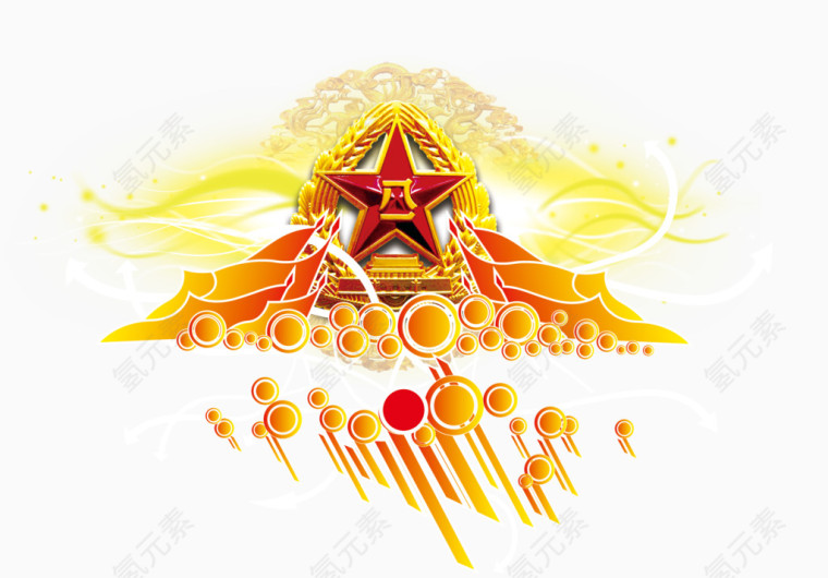 建军节八一天安门