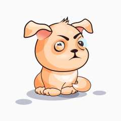 卡通小狗表情包