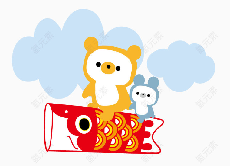 日式小清新卡通装饰
