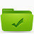 文件夹绿色待办事项风味
