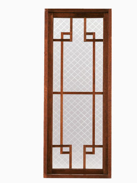 木质边框门