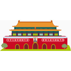 天安门北京标志建筑