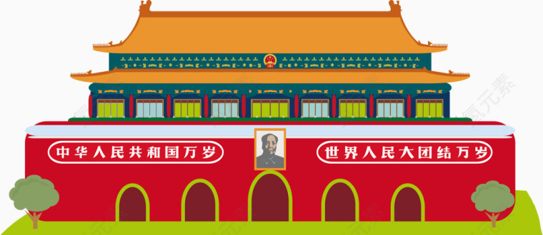 天安门北京标志建筑