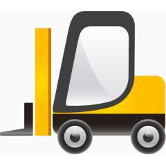 工程车矢量免抠素材