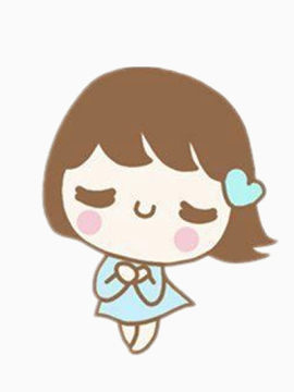 卡通小女孩