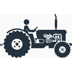 耕作农具设备剪影