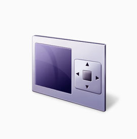 简约显示器免抠素材