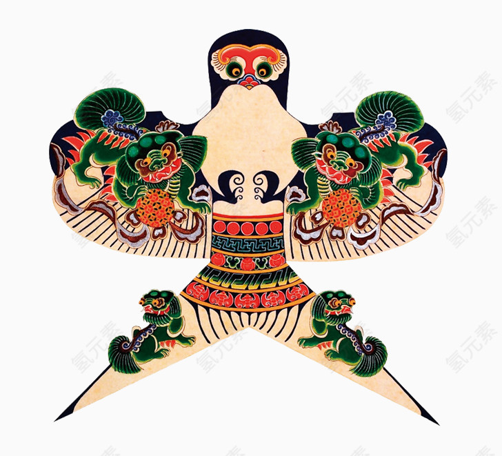 纸风筝纸鸢