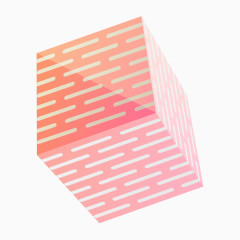 各类立方体卡通立体造型装饰漂浮素材