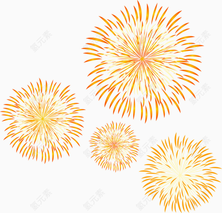 节日烟花免费素材