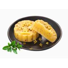 盘里的桂花糕